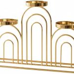 The Arch-Line Triple Candelabra
