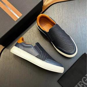 The Interlocking-Weave Sovereign Slip-On Sneaker