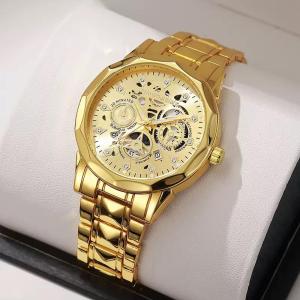 SHANGMEIMK Subaqua Noma Gold Men’s Watch