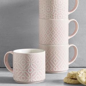 Solstice Earth Stoneware Mug Collection (Set of 4)
