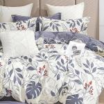 Monstera & Winter Berry Botanical Reversible Duvet Cover Set