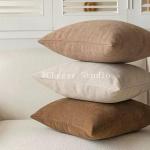 Herringbone Weave Textured Neutral Cushion Cover Set (4-Piece Collection)