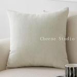 Herringbone Weave Textured Neutral Cushion Cover Set (4-Piece Collection)