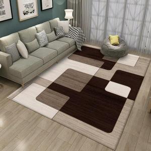 Urban Grid Geometric Modern Area Rug