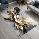 Urban Grid Geometric Modern Area Rug