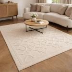 Urban Grid Geometric Modern Area Rug