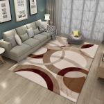 Urban Grid Geometric Modern Area Rug
