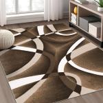 Urban Grid Geometric Modern Area Rug