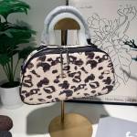 Aveline Pebble-Grain Bowling Satchel