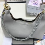 Jiangxin Roma Curved Leather Shoulder Bag