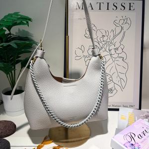 Jiangxin Roma Curved Leather Shoulder Bag