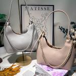 Jiangxin Roma Curved Leather Shoulder Bag
