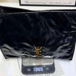 Monogram Quilted Gloss Shoulder Clutch