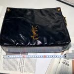 Monogram Quilted Gloss Shoulder Clutch