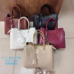 The Croco-Exotic Architectural Satchel & Wallet Ensemble