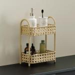 The Vertical Gallery: Two-Tiered Woven Stand