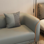 Bedroom and Living Room Cat Scratch Leather Sofa