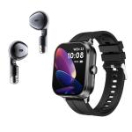 2025 D8Pro 2-in-1 Smart Watch Wireless Earbuds 2.01inch for Music Heart Rate Monitor Sleep Tracker IP67 Magnetic Android