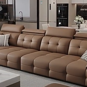 佛山沙发 2025 新款 大号和小号真皮沙发 高靠背 Lawrence 沙发 意大利真皮沙发