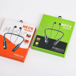 热销无线蓝牙耳机电子运动耳机颈挂式磁吸低音耳机免提耳塞带麦克风颈挂式