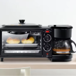 家用多功能自动烹饪三合一早餐机 电动三合一早餐机