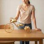 The Gold-Tier Tricycle Tiered Display